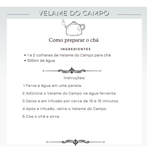 Leve 3 Chá Velame Do Campo Erva Seca Proprio Para Cha