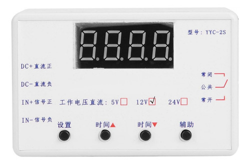 Pantalla Led Temporizador Variable Módulo Relé Control Autom
