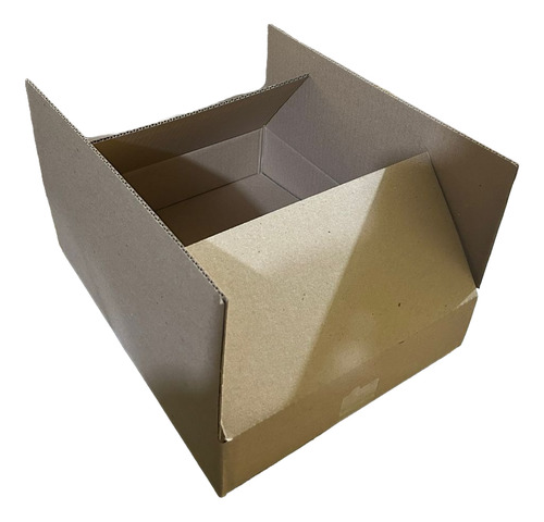 50 Pz Caja Regular Resistente Envíos Ecommerce 40x32x8cm Marrón Claro