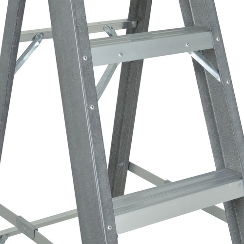 Escala Profesional Tijera Fibra Vidrio 5 Escalones Gladiator