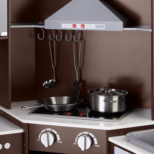 Juego De Cocina De Madera Para Niños Con Puertas