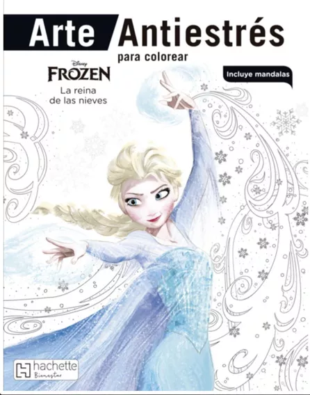 Disney Frozen La Reina De Las Nieves. Arte Antiestres