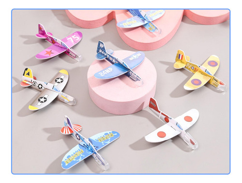 10 Piezas Mini Espuma Avión Juguetes Goodie Bag Stuffers