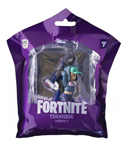 Llavero Zag Toys Fortnite Coleccionable Teknique Series 1 