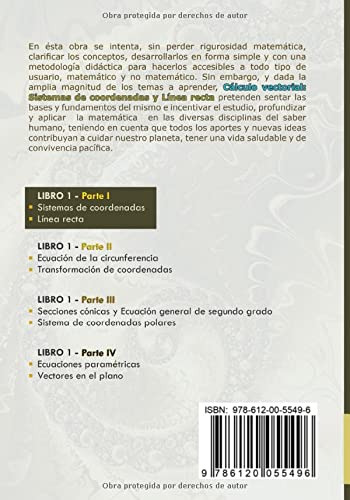 Libro Cálculo Vectorial Libro 1 - Parte I: Sistemas De Coor