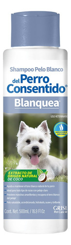 Shampoo Perro Consentido Pelo Blanco 500 Ml Agradable