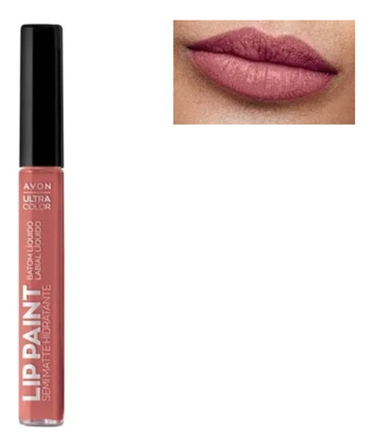 Batom Líquido Ultra Color Lip Paint 7ml Avon