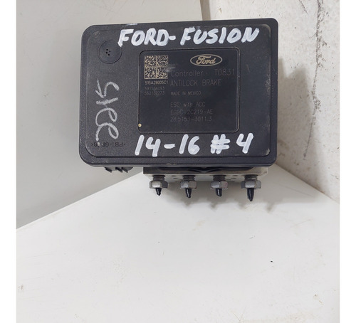 Modulo Abs Ford Fusion 2014 2015 2016 #4 Eg9c2c405df (Usado)