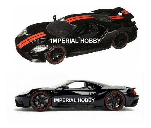 Ford Gt 2017 Muscle Supercar - Nuevo Sin Caja - N Jada 1/24