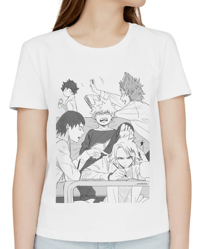 Meowzilla | Polera Mujer My Hero Academia Boku No Hero V7