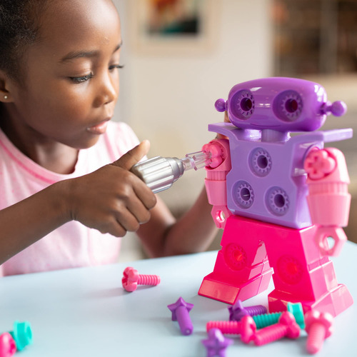Juego De 23 Piezas Robot Sparklebot Para Niños A Partir De 3