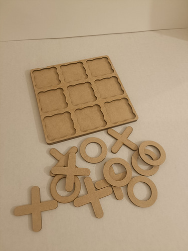 Juego De Gato Natural Juego De Mesa Mdf 3mm
