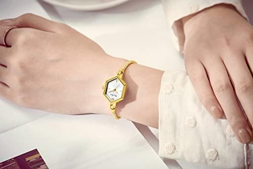 Reloj De Pulsera Pequeño De Oro Rosa Para Mujer Y Niña, Mini