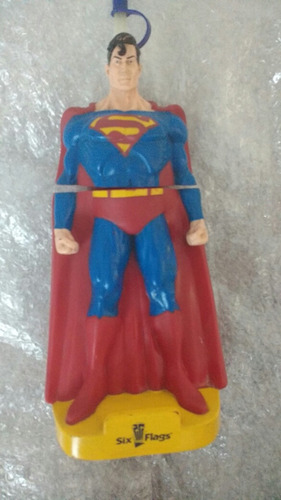 Figura Superman Six Flags Cilindro De Agua