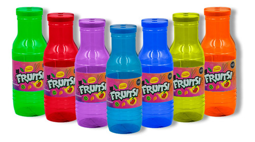 Pack De 10 Vasos Para Fiestas Con Diseño De Frutsi