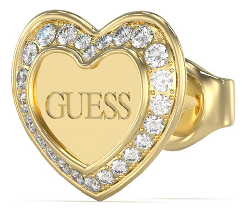 Arete Guess Jube04035jwygt/u De Acero Quirúrgico Dorado - 2 X Pack