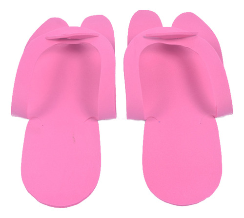 Pantuflas Desechables Para Interiores, 12 Pares De Chanclas