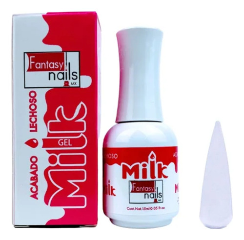 Gel Polish Uv Fantasy Nails Color A Elegir Milk Lechoso