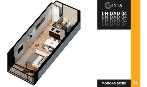 Venta Departamento Dos Ambientes En Barrio Norte