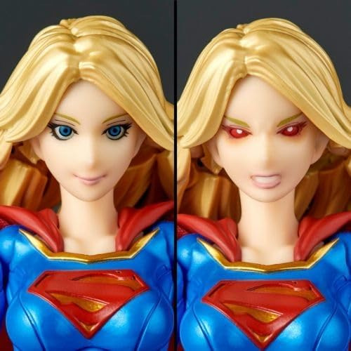 Kaiyodo Revoltech Amazing Yamaguchi DC Heroes Supergirl Figu