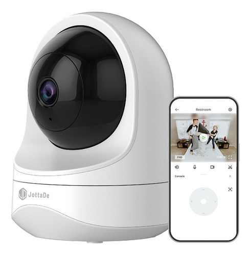 Camara De Seguridad Ip Jd Motorizada Domo Full Hd C651 Wifi
