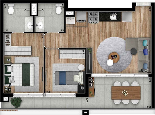 Imagem 17 de 19 de Apartamento Residencial Para Venda, Vila Mariana, São Paulo - Ap6988. - Ap6988-inc