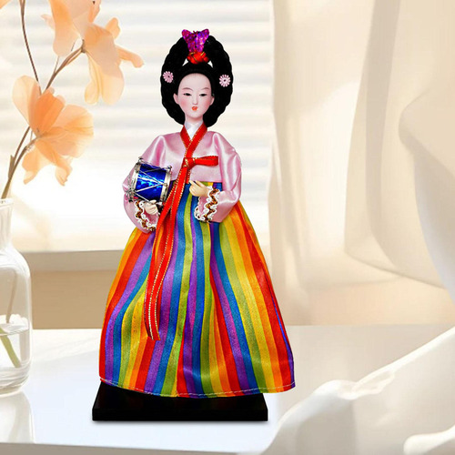 Nuevo 12\estatua De Escultura De Muñeca Geisha Coreana Para