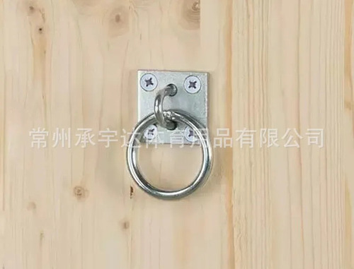 Enganche Para Caballo Para Anudar Estable, Chapado En Metal