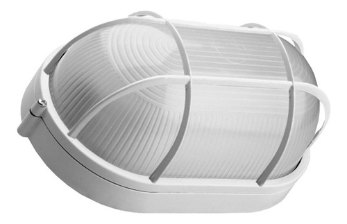 Tortuga Oval Aluminio Con Reja Grande 28cm Apto Led