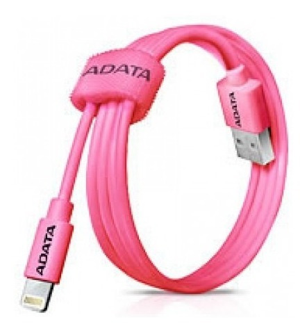 Cable Adata iPhone iPad Lightning 2.4a Rosado - Adata