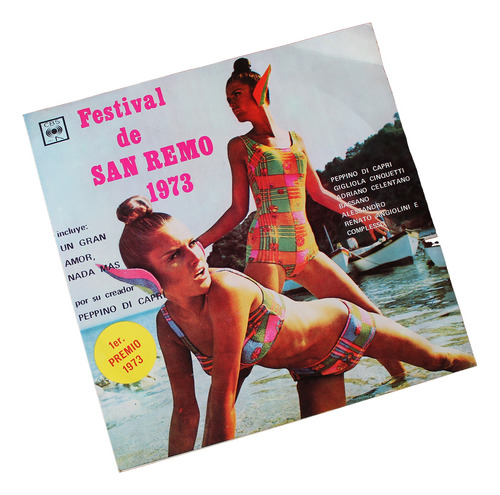 ¬¬ Vinilo Festival De San Remo Año 1973 Zp 