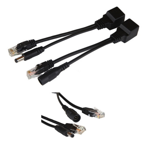 Oferta Cable Adaptador Poe - Yus / Accesorios Cctv Y Mas