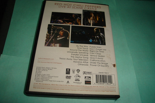 Red Hot Chili Peppers - Live At Slane Castle - Brasilero (Usado)