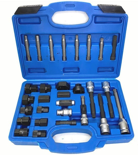 Kit Extractor Polea De Alternador 30 Pzas. Profesional G.