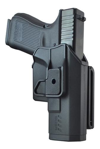 Imagen 3 de 7 de Kit Táctico Boer Muslera+funda Pistolera Nivel 2 Glock 19