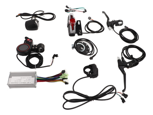 Kit De Controlador De Motor De Bicicleta Eléctrica Universal