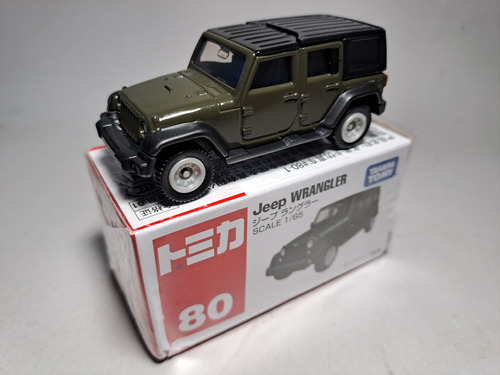 Tomica Jeep Wrangler Escala 1/65