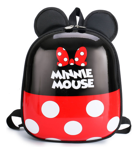 Mickey Mouse Minnie Mochila Escolar Infantil Guardería