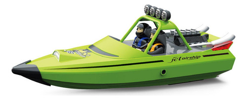 De Barco De Carreras Rc De Agua Para Batería Única Verde