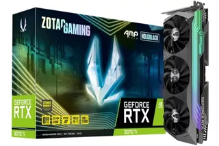 Placa De Video Zotac Rtx 3070 Ti Amp Holo 8gb Rgb 3 Cooler F