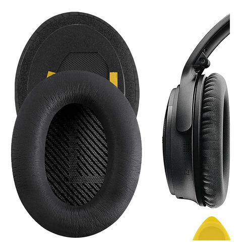 Almohadillas Cuero Geekria Para Auricular Bose Quietcomfort