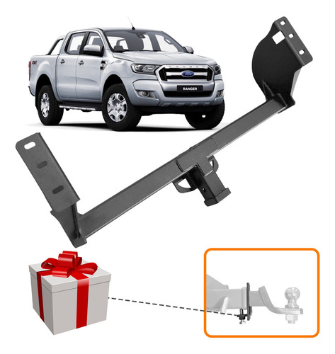 Enganche Trasero Ford Ranger 2016-2024