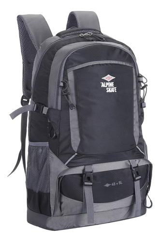 Mochila Camping 50 Lts Mochilero Alpine Notebook Acolchada 