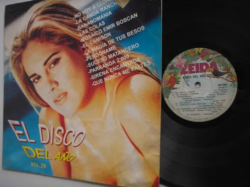 El Disco Del Año Varios Inte Vol 28 Lp Vinilo Colombia 1996 (Usado)