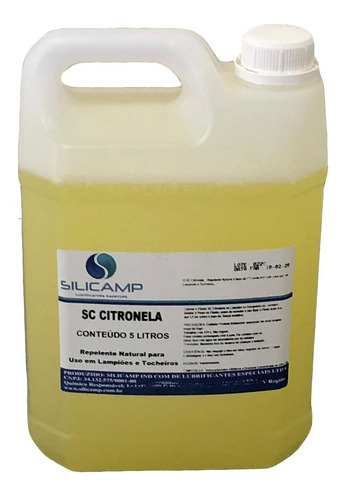 Óleo De Citronela P/ Tochas Lampiões Lamparinas Repelente 5l