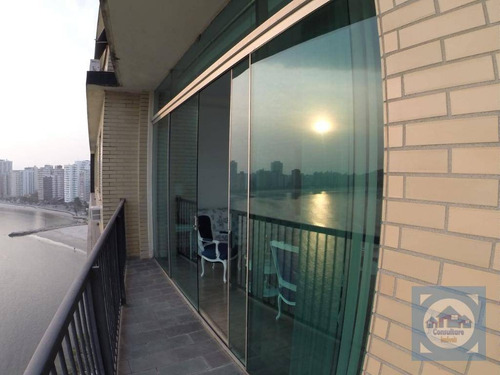 Imagem 7 de 20 de Apartamento Com 3 Dormitórios À Venda, 180 M² Por R$ 850.000,00 - Itararé - São Vicente/sp - Ap5764
