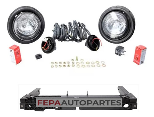 Kit Faros Auxiliares Antinieblas Renault Clio 2000 /