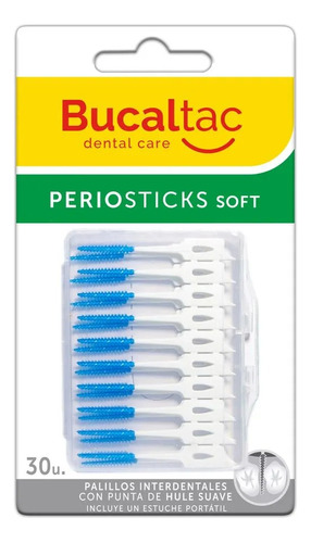 Palillos Interdentales Bucal Tac Periosticks Soft X30un 