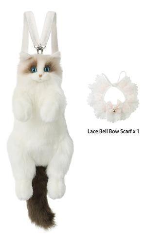 Mochila Ragdoll Con Collar De Lazo Y Campana Para Gato