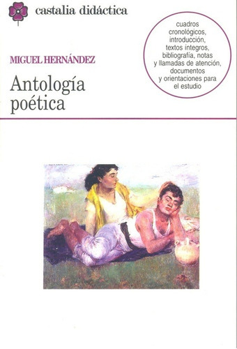 Antologia Poética, De Miguel Hernández. Editorial Castalia En Español